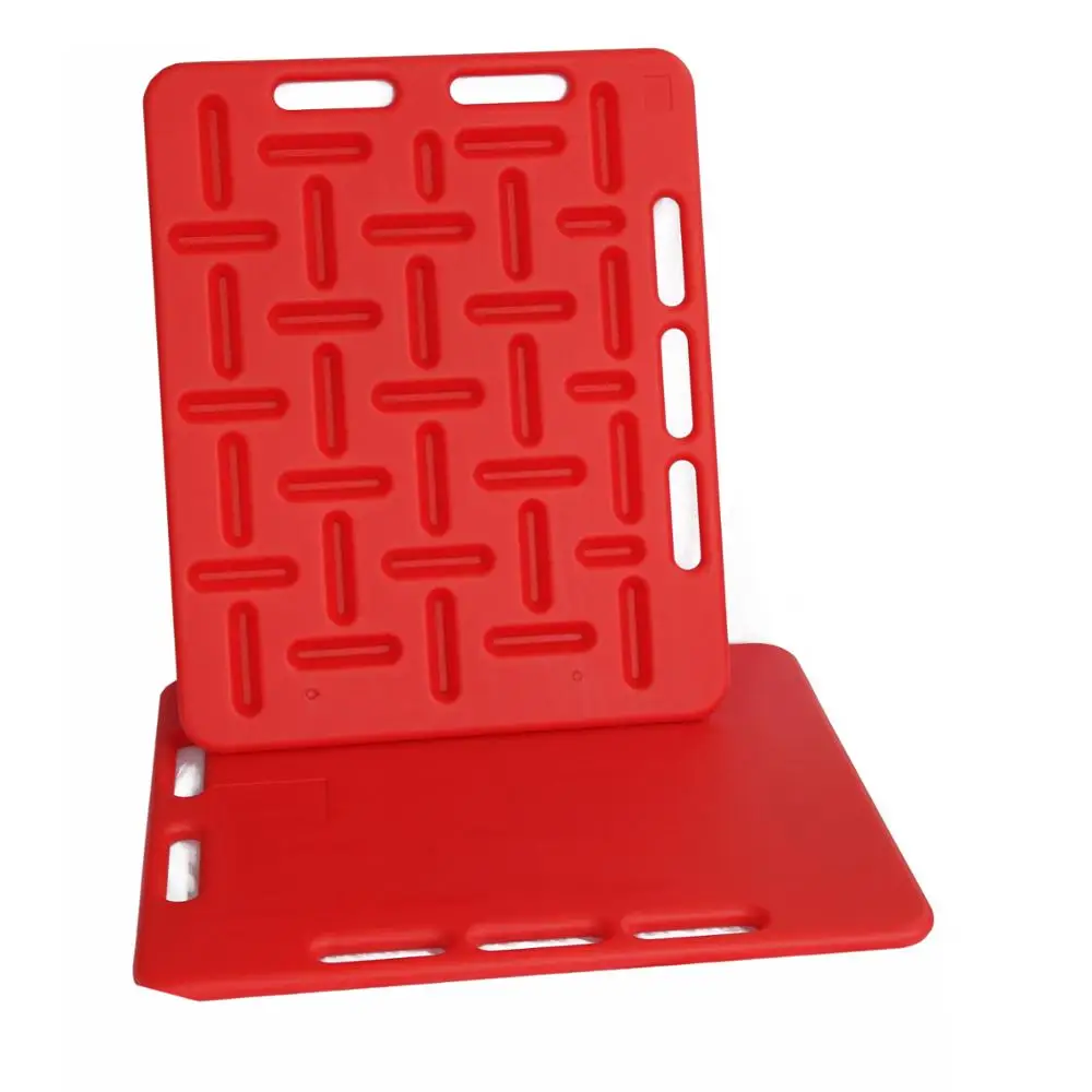 Good quality pig red baffle  animal husbandry equipment  board pig farming equipment plastic pig drive board sorting panel small