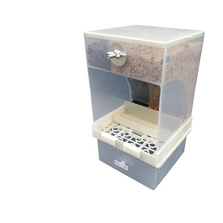 Лидер продаж акриловый прочный голубь удивительная подвесная автоматическая кормушка для попугаев