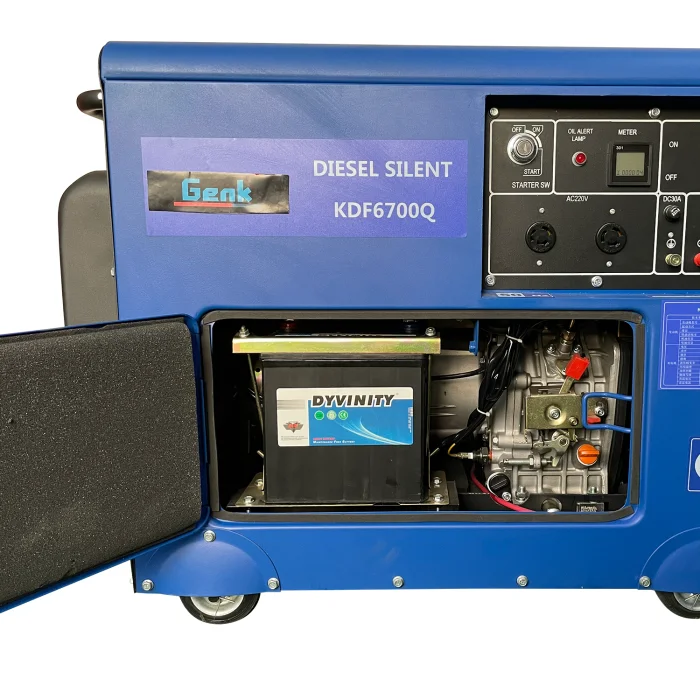 110V 220V Супер Бесшумный Генератор 5 кВт 4.5kva колеса низкий уровень шума изготавливаем звукоизоляционные коробка для