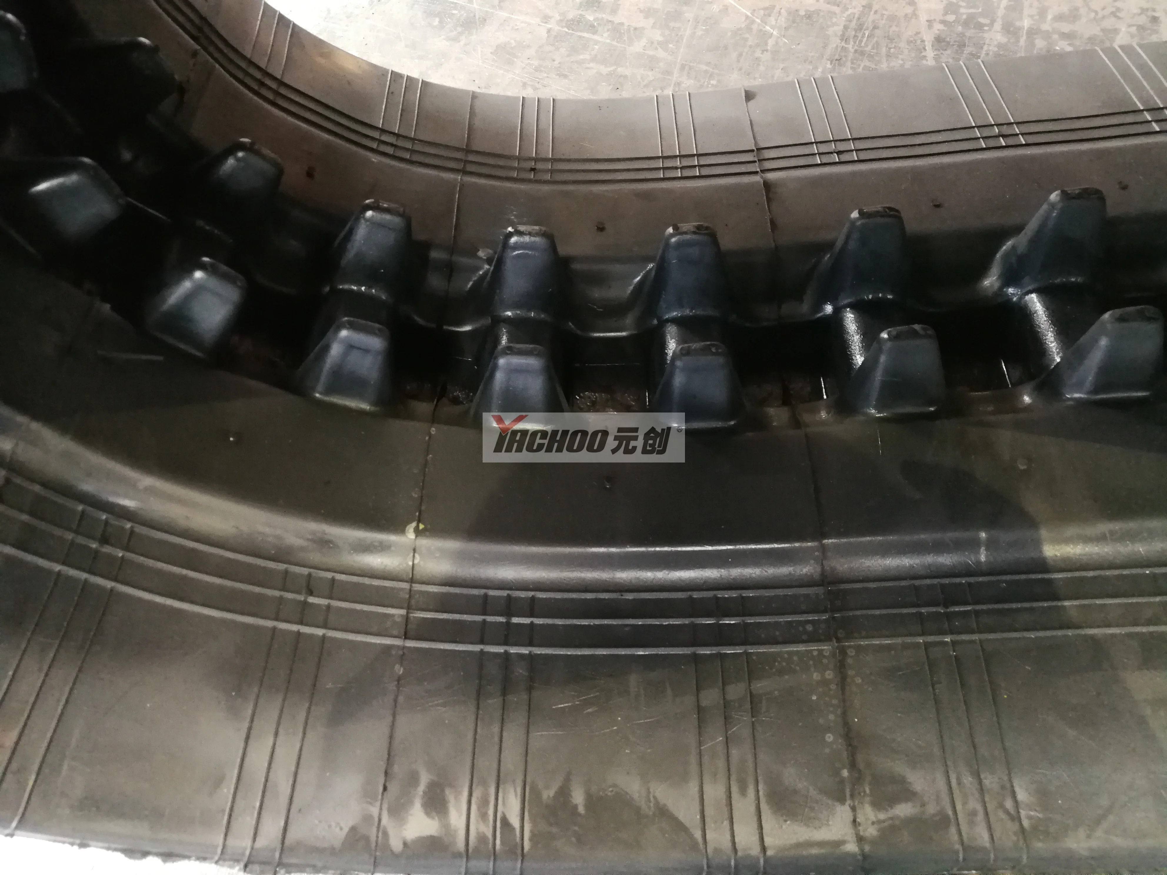 Excavator rubber track 450x86x55 Construction Machinery Parts crawler YACHOO OEM