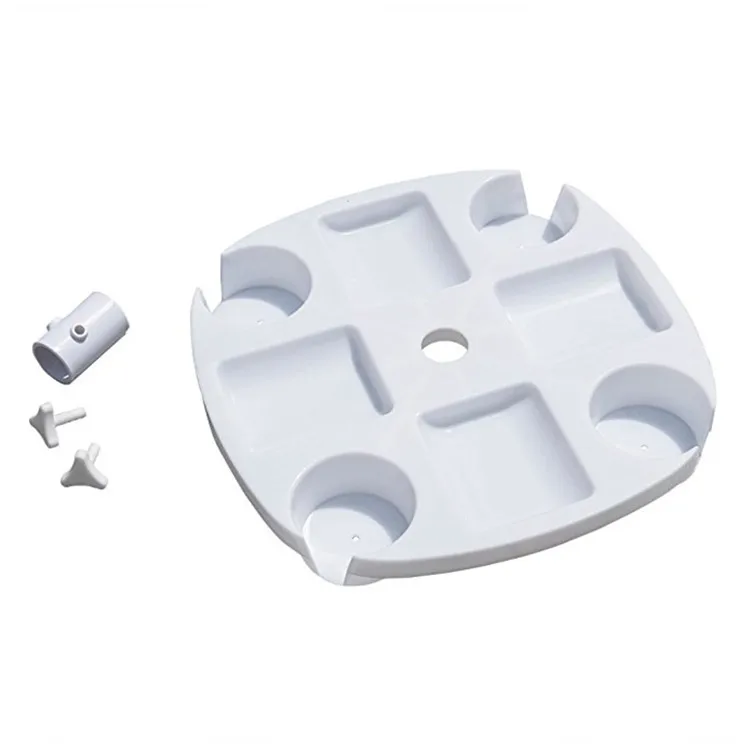 Recommend Durable In Weather Versatile Umbrella Tray Holds Drinks Snacks Phones And More