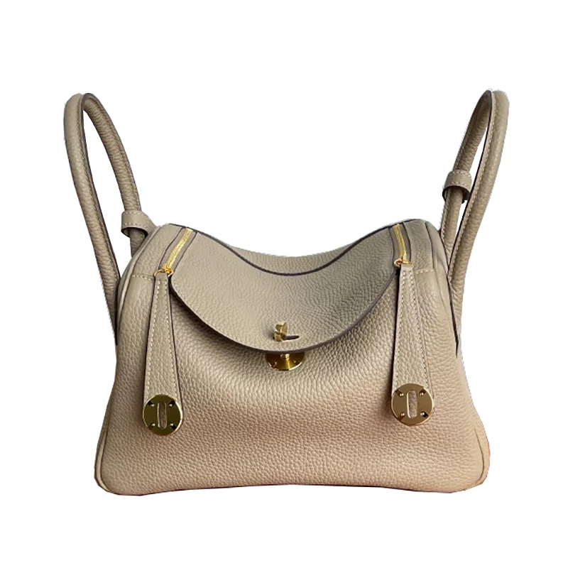 Head layer cowhide pillow bag fashionable all-match soft leather one-shoulder handbag leather large capacity medicine case bag