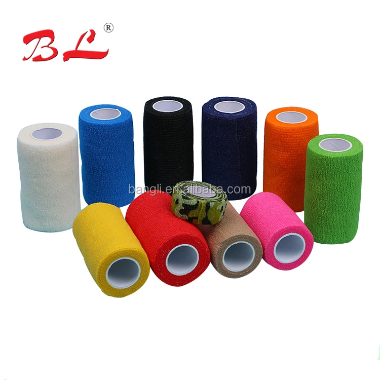 self adhesive bandage made from non woven or cotton fabric self adhesive bandage