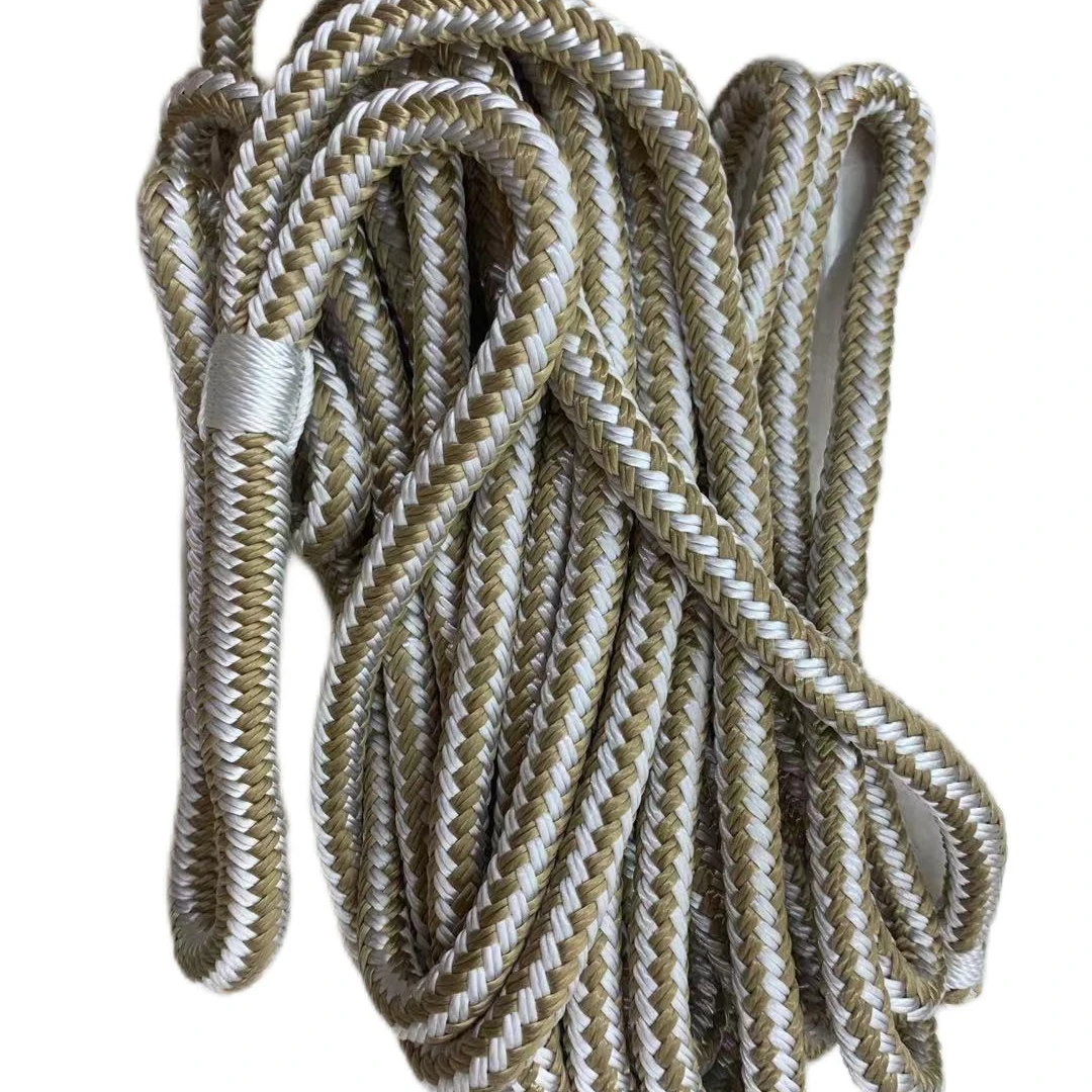 Navy blue/Black Double braided rope/Polyester Dock Line