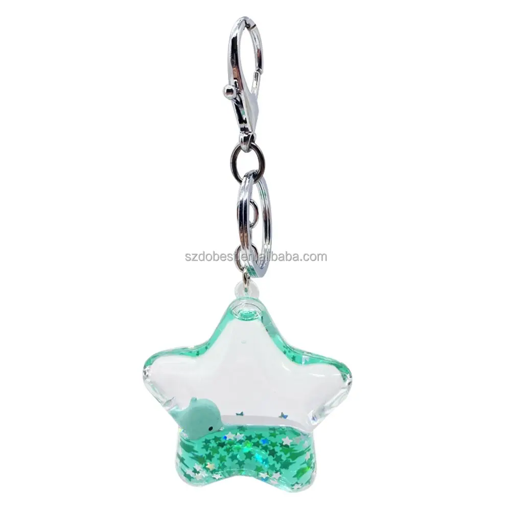 Backpack key phone decor gifts keychain accessories heart crystal star keychains