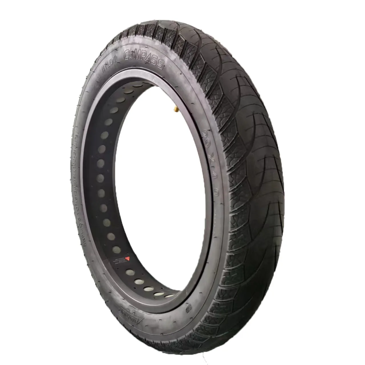 Hot Sale Black Fat Bicycle Tires 20 x 4.0 Rubber Material road bike  Fat Tire