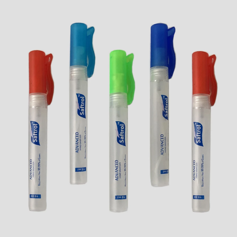 
Factory Supply Free Sample PP Plastic 10ml Pen Spray Bottle Printed with Logo 
