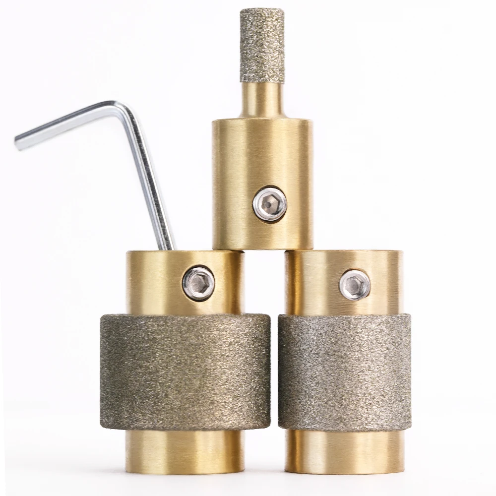 Portable stained glass grinder machine, mini marble stone  polisher & ceramic grinding tool kit for DIY Craft diamond drill