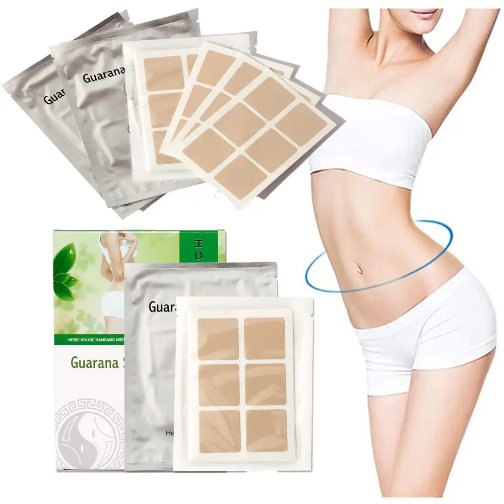 10/100pcs Chinese Medicine Weight Loss Navel Stick Magnetic Slim Fat Burning Slimming Diets Slim Patch Pads Detox Adhesive Sheet