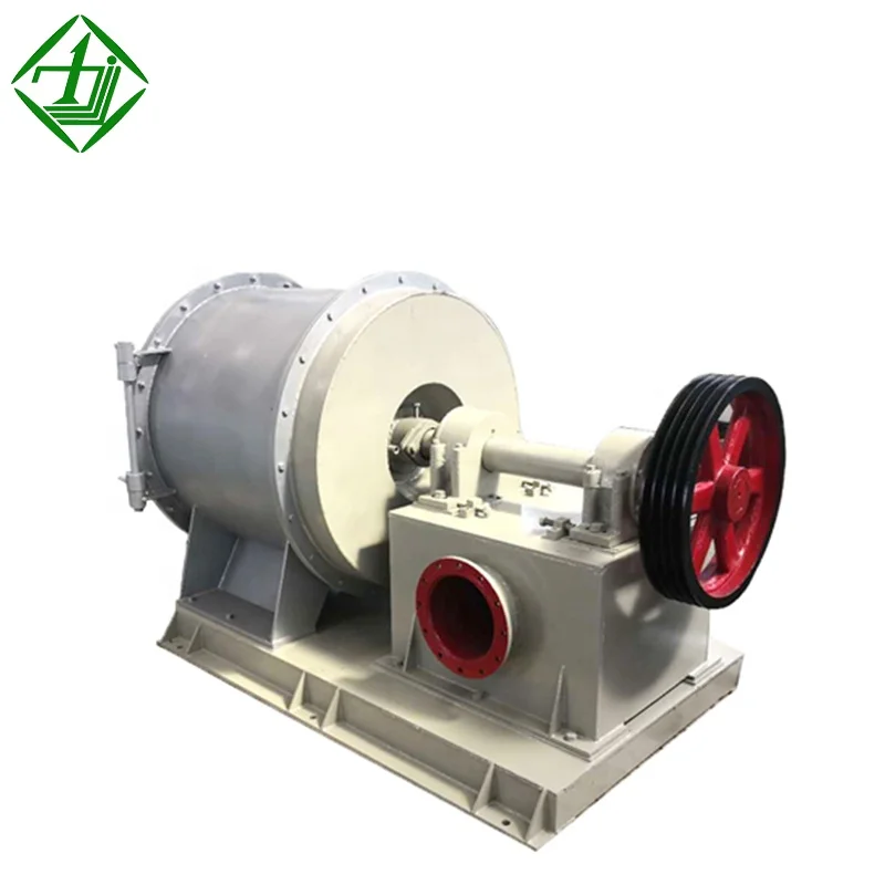 Paper pulping single effect Defibrating Machine conical fiber separator for paper mill