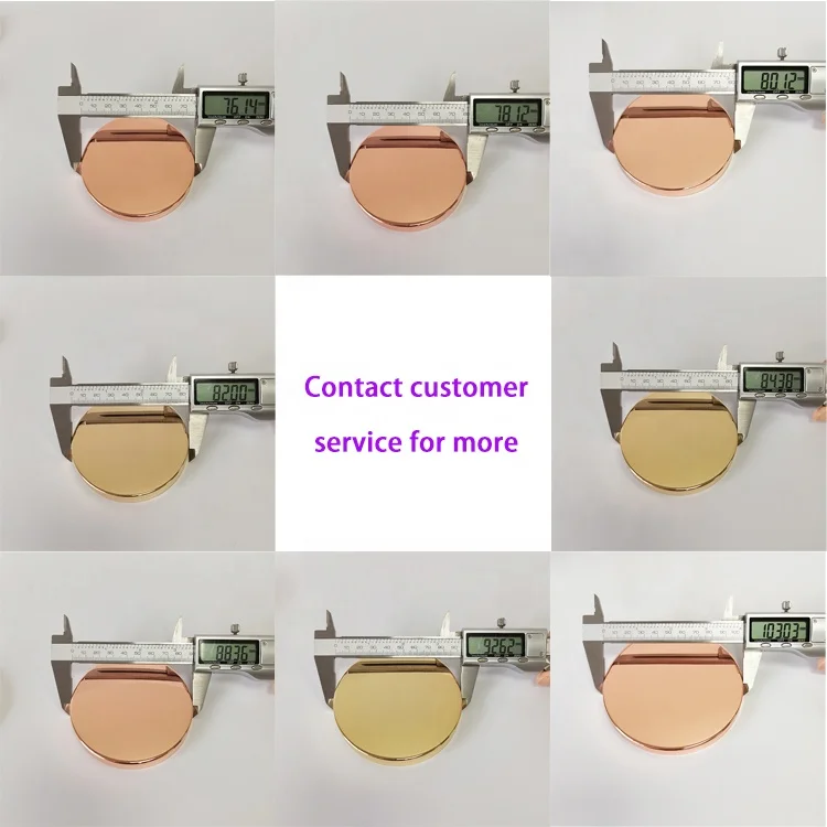 Candle Lid Wholesale All Size Candle Jar Metal Flat Lid With Silicone Gasket