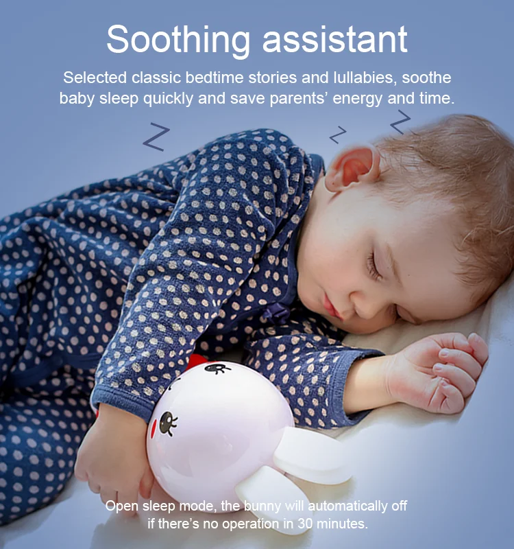 
Alilo G6 Baby Sleep Trainer Bedtime Storyteller Kids Early Learning Machine Interactive Toys for Children 