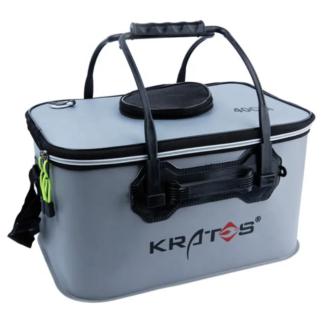 
45Lportable waterproof foldable EVA fishing bag 