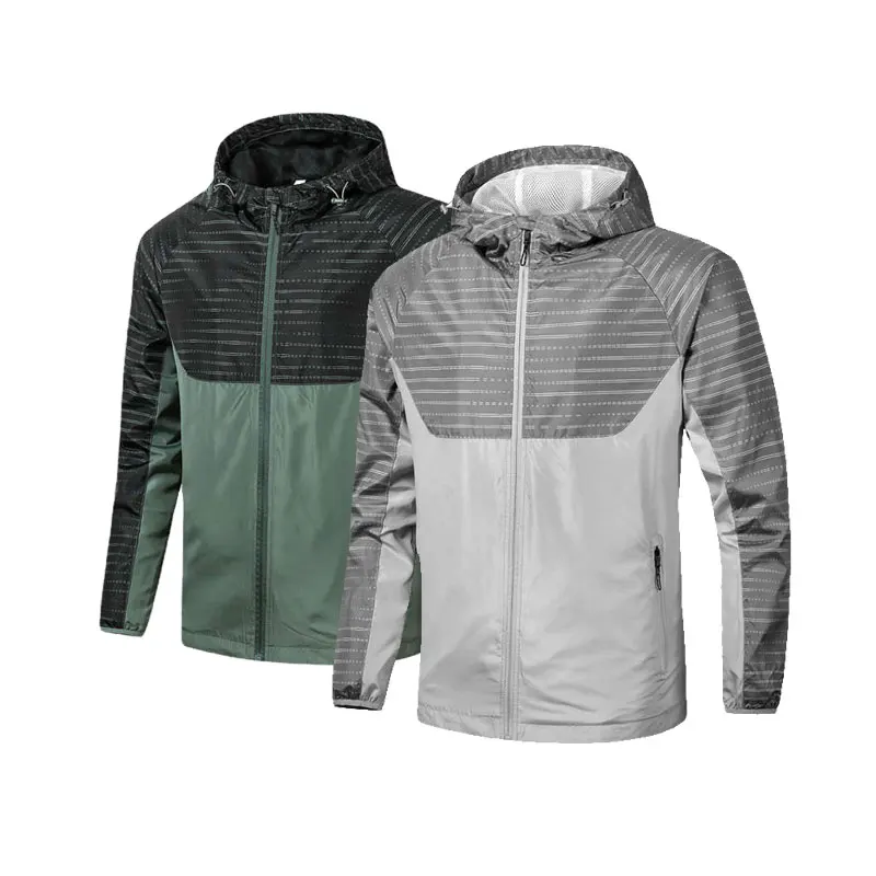 Custom Printing Windbreaker Winter Spring Outdoor Jacket Waterproof Autumn Windbreaker Men Pullover Windbreaker Jacket