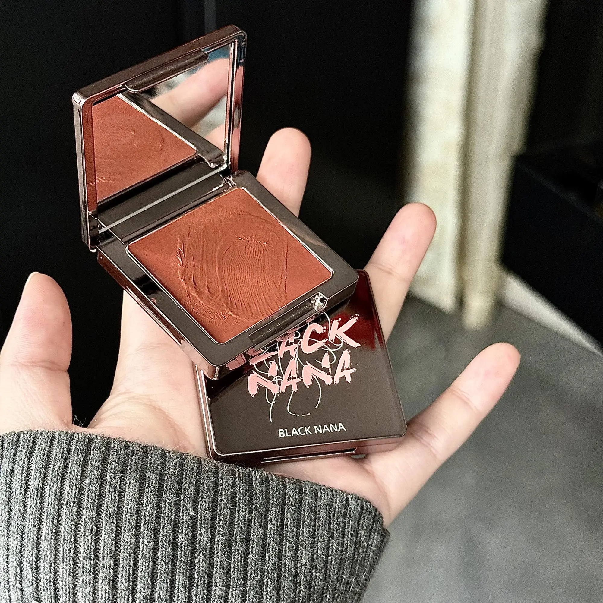 BLACK NANA Cruelty Free Cheek Tint Natural Vegan Moisturizing Matte Lightweight Multi-Use Cream Makeup Palette Fair Mineral