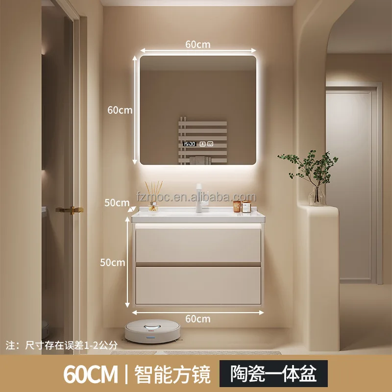 white painting MDF material Width Stock clearance bathroom cabinet ready to ship bath room vanity