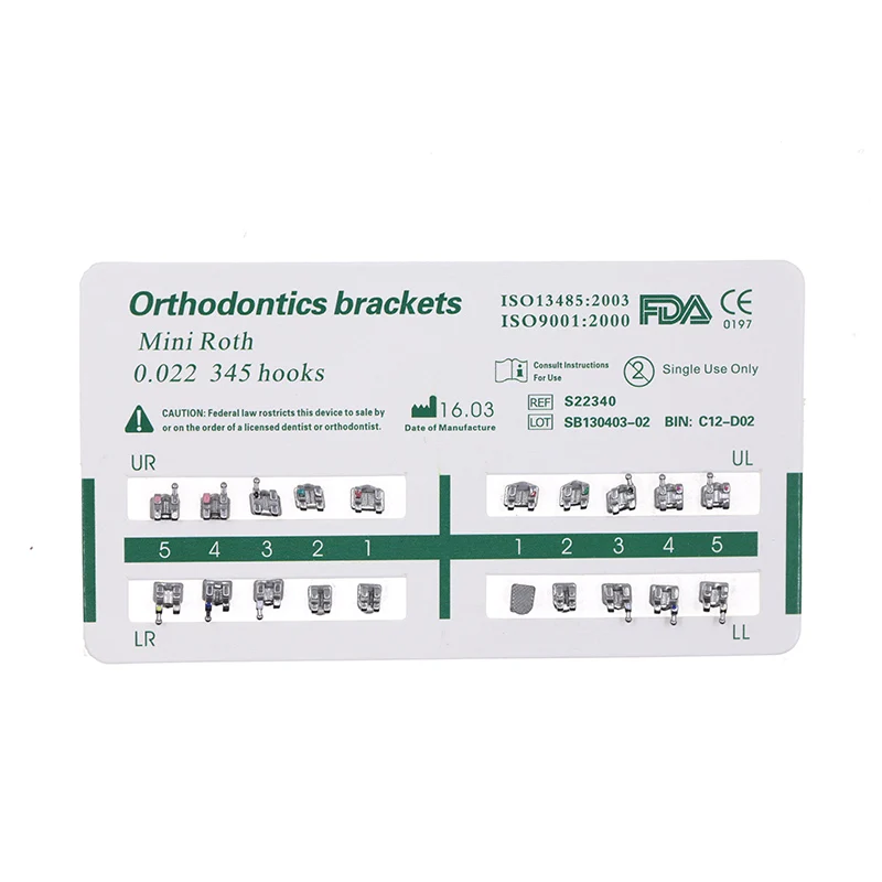 Orthodontic High Level Galaxy brackets
