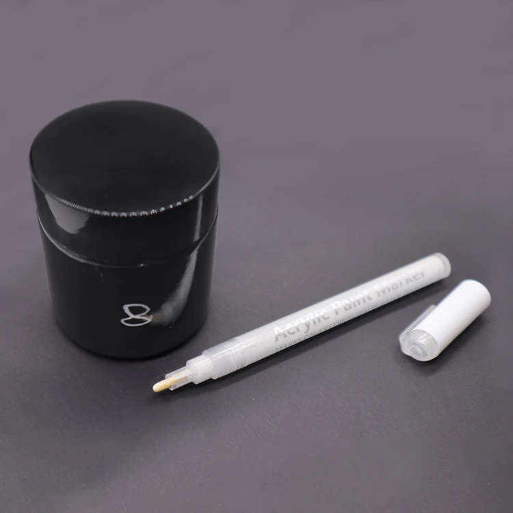 Wholesale  acrylic paint marker for black weed glass jar
