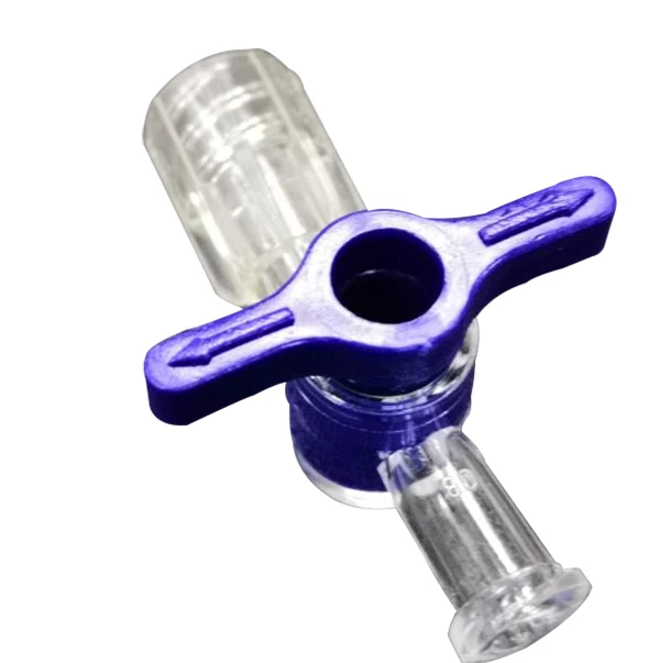 Factory Wholesale Luer Lock Syringe Connector Plastic Stopcock Valve