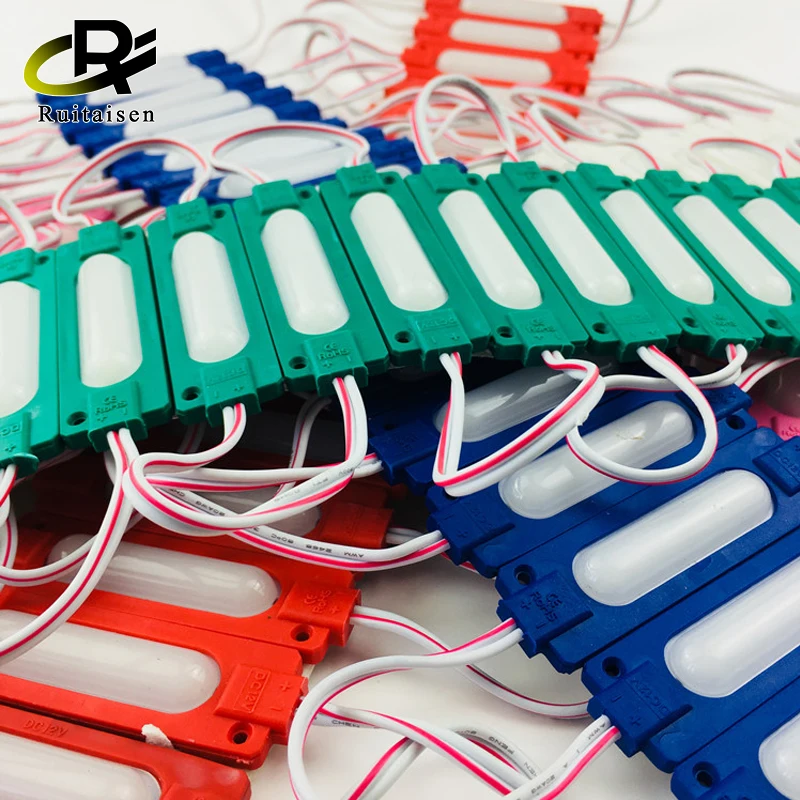 DC12v 24V 2w COB Светодиодный модуль световой подачи сигнала Len автомобиль грузовик модульная гирлянда для светодиодных знака подсветка рекламы свет