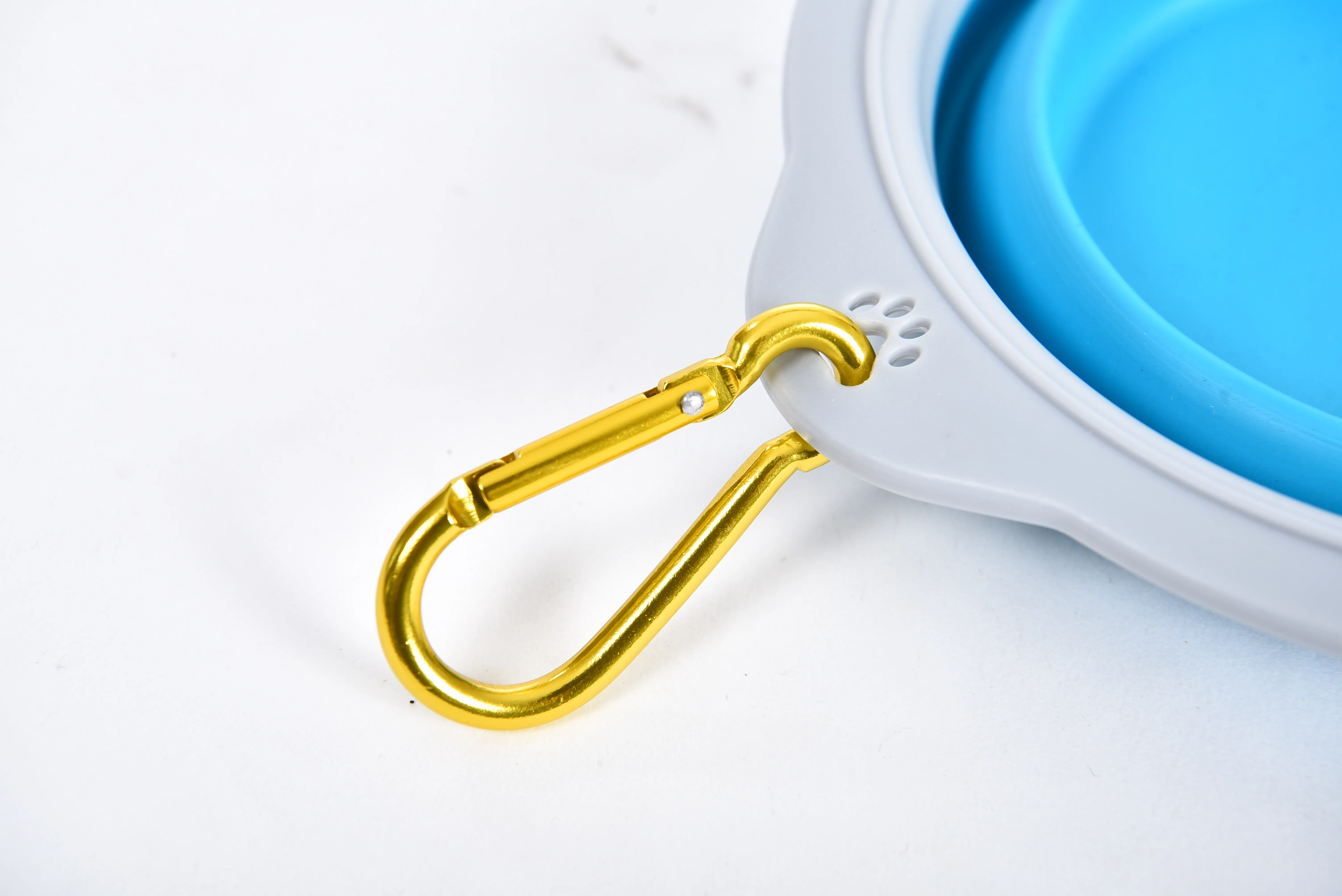 Multi-Colors Food Water Feeding Cup Dog Bowl, Portable Collapsible Silicone Foldable Pet Dog Bowl