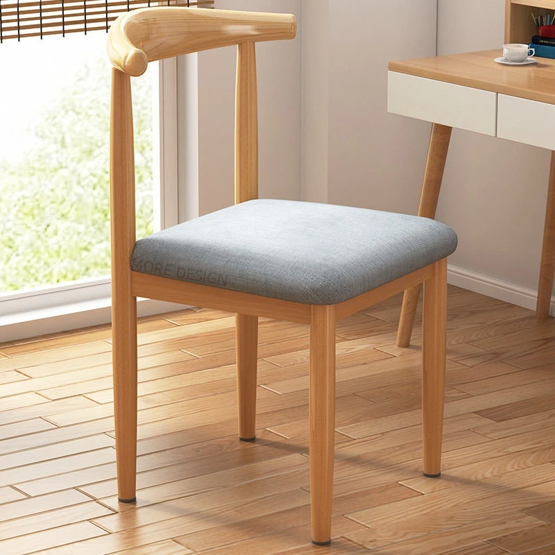 More Design Good Price Modern Home Furniture Fast Food Shop Restaurant Kitchen Wooden Dining Leather Wood Chairs