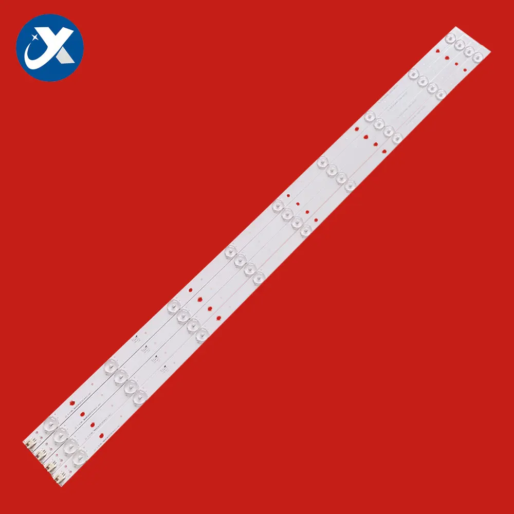 Светодиодные полосы подсветки для Haier 40CH6000 ECHOM-40HC-4640HC003-A1 подсветка 4 9 фонарей алюминиевая пластина