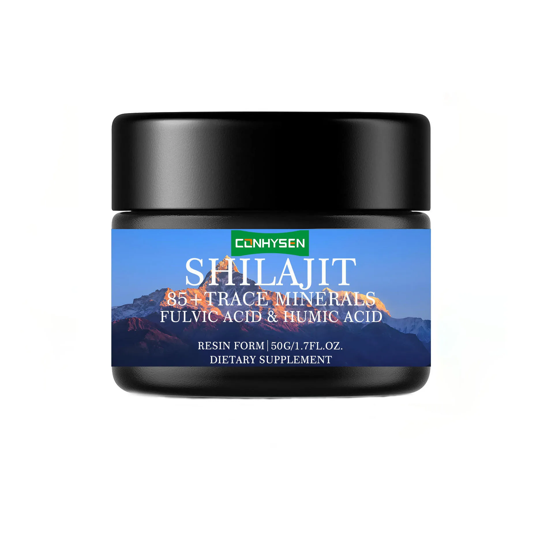 OEM Shilajit Resin with Fulvic Acid Trace Minerals Pure Shilajit with 85+ Humic Acid Supplement Shilajit Resin Enhance Stamina