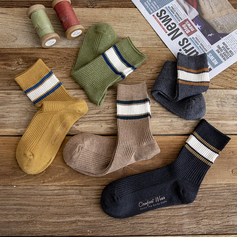 green Cotton Men Socks Manufacturer Sport Athletic Crew Socks Cheap Custom Logo Cycling Terry Socks