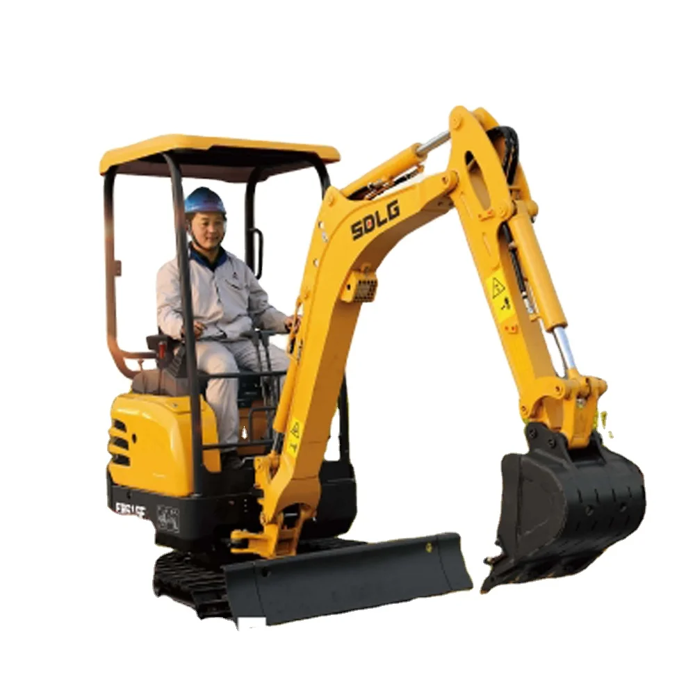 SDLG ER616F mini excavator China new designed 1ton small digger hydraulic mini excav machine crawler