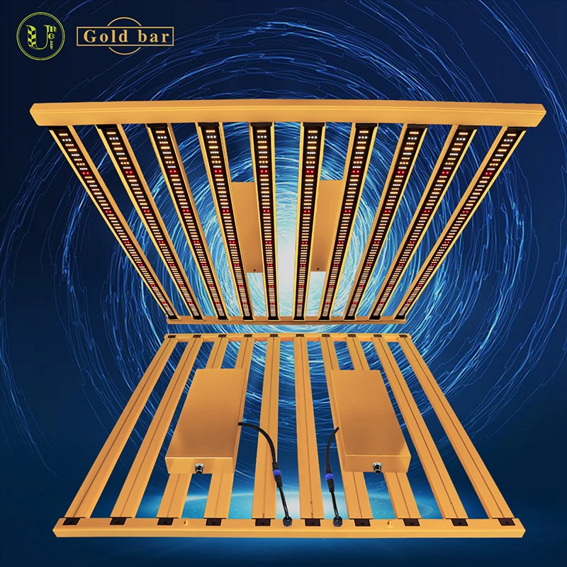 
The Most Economic LED Grow Light 10 Bars 1200W SMD Epistar LED Full Spectrum With Smart Control System 1200W Detachable Full-Cycle LED Grow Light,Low Freight Cost