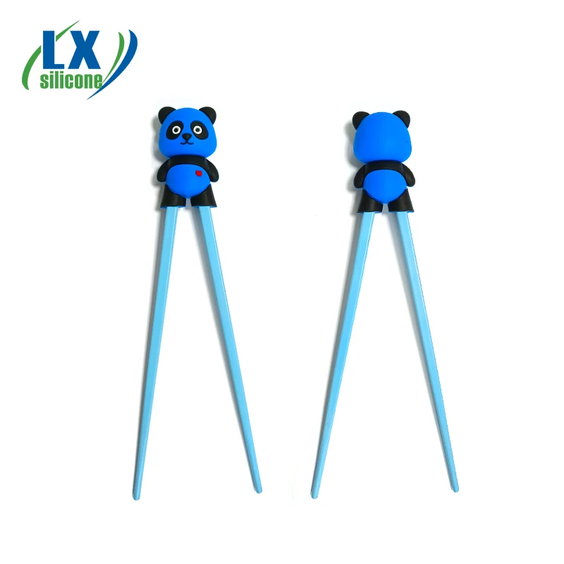 Custom Food Grade Silicone Animals Panda Cartoon Chopsticks