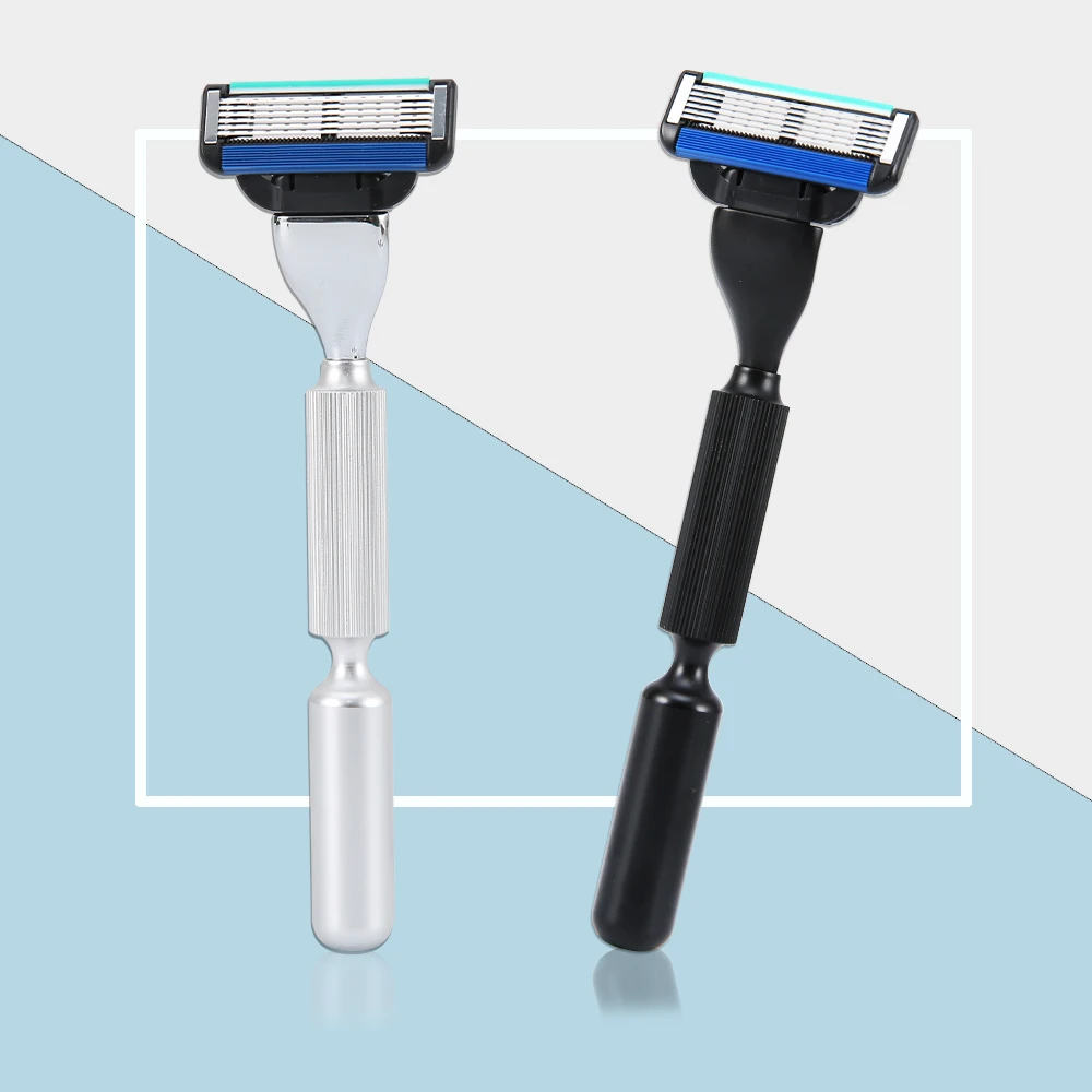 Высокое качество оптовая продажа безопасная бритва с 6 лезвиями для бритья бороды комплект