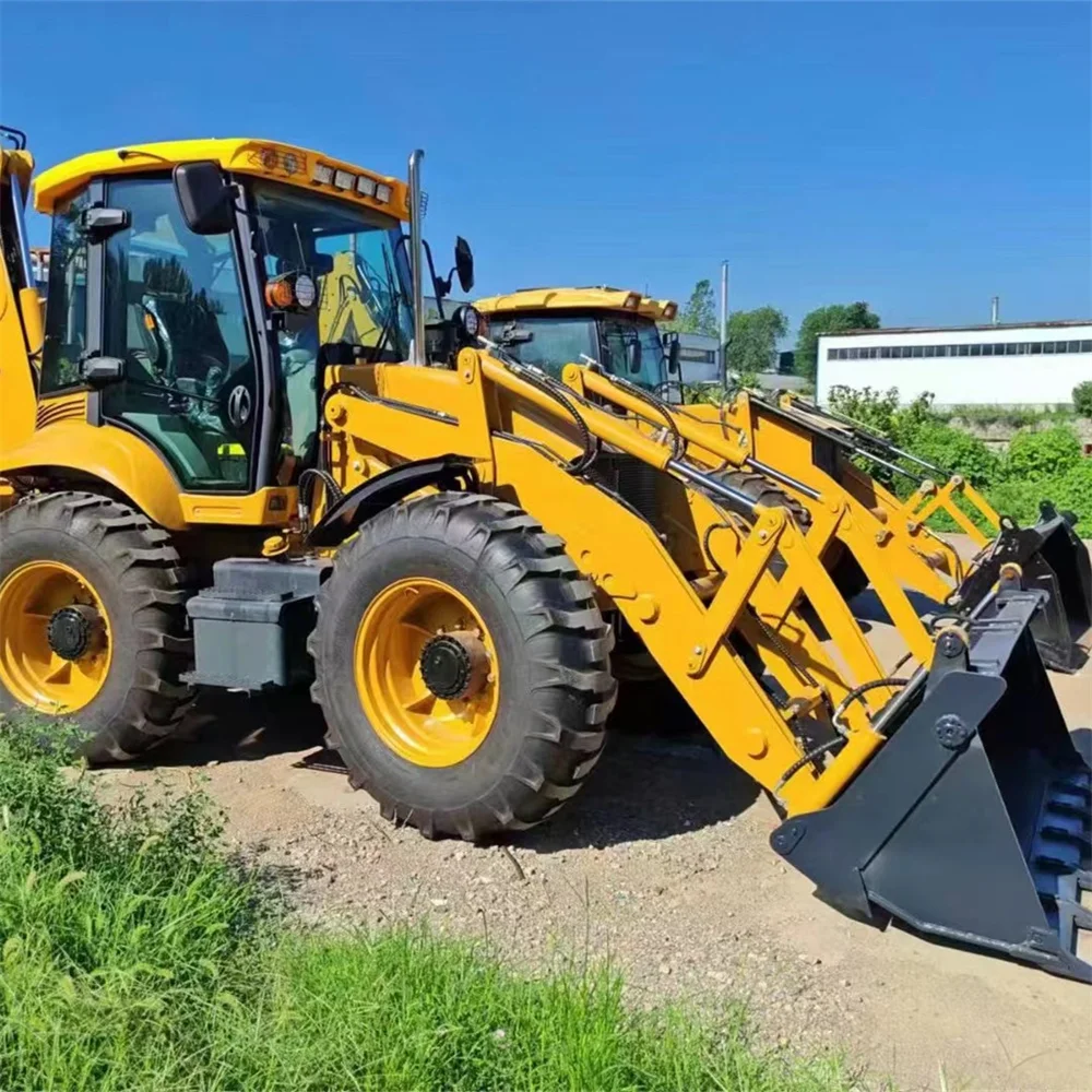 Hot Product Brand New 2024 Backhoe Loaders Chinese High Performance Good Quality Wheel Backhoe Loader