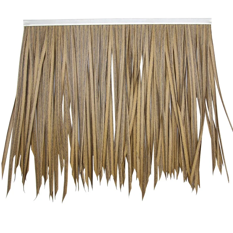 Artificial synthetic palm water reed thatch construction grass for roof