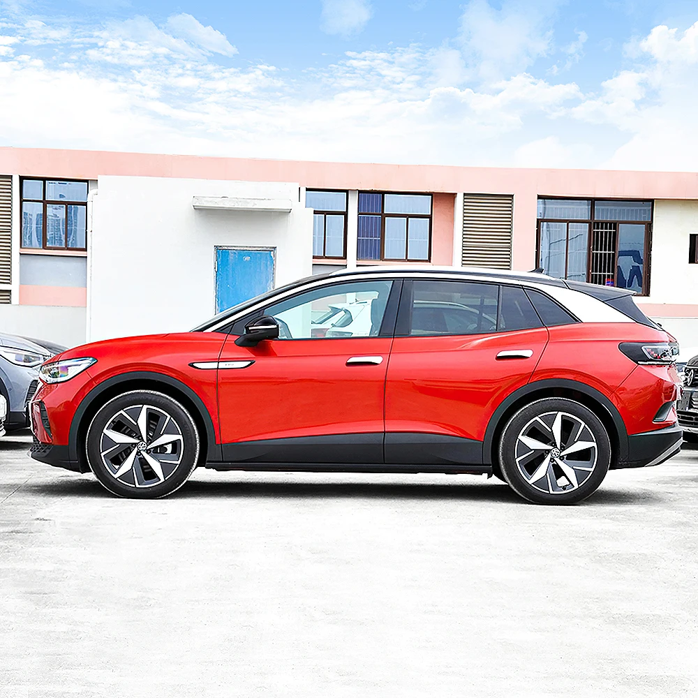 Flagship Volkswagen Id4 Crozz Pro Suv Ev Car Electric Suv Vehicle 4X4 554KM 5 Heating Seat 5 Door HUD
