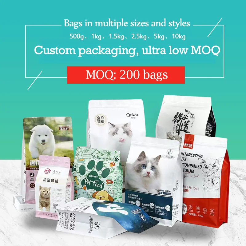 Oem Cat Food Factory High Nutrition Star Shape Multiple Flavors Bulk Dry Cat Food Can Mix Freeze-dried Chicken