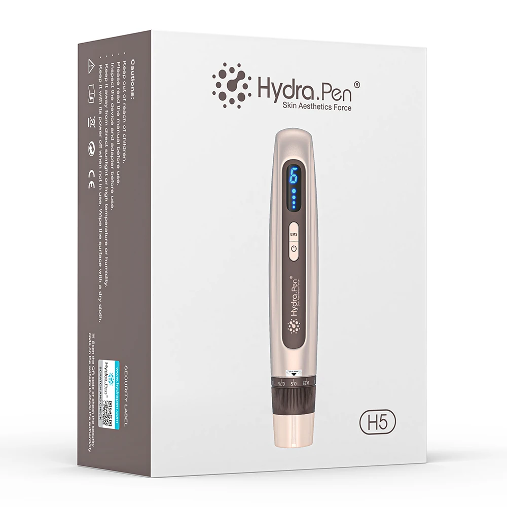 Newest Hydra Pen H5 Electric Microneedle Derma Stamp Wireless Derma Pen With Containable Needle Cartridge Serums Infusion