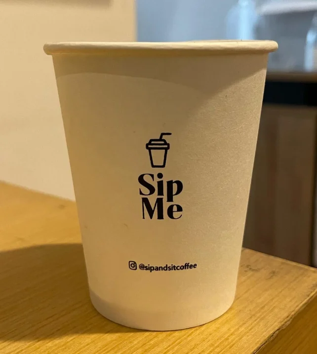 Wholesale Printing 8oz 12oz 16oz Single Wall Disposable Paper Cups Customized Hot Coffee Paper Cup With Lid