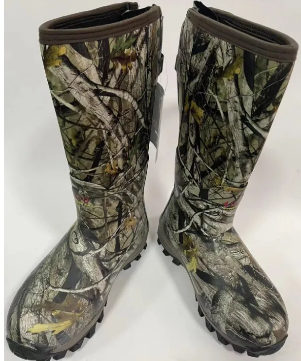 neoprene rubber boots  Long Waterproof Breathable Fishing Boots Neoprene Rubber Farm Yard Garden Chore Muck Boots