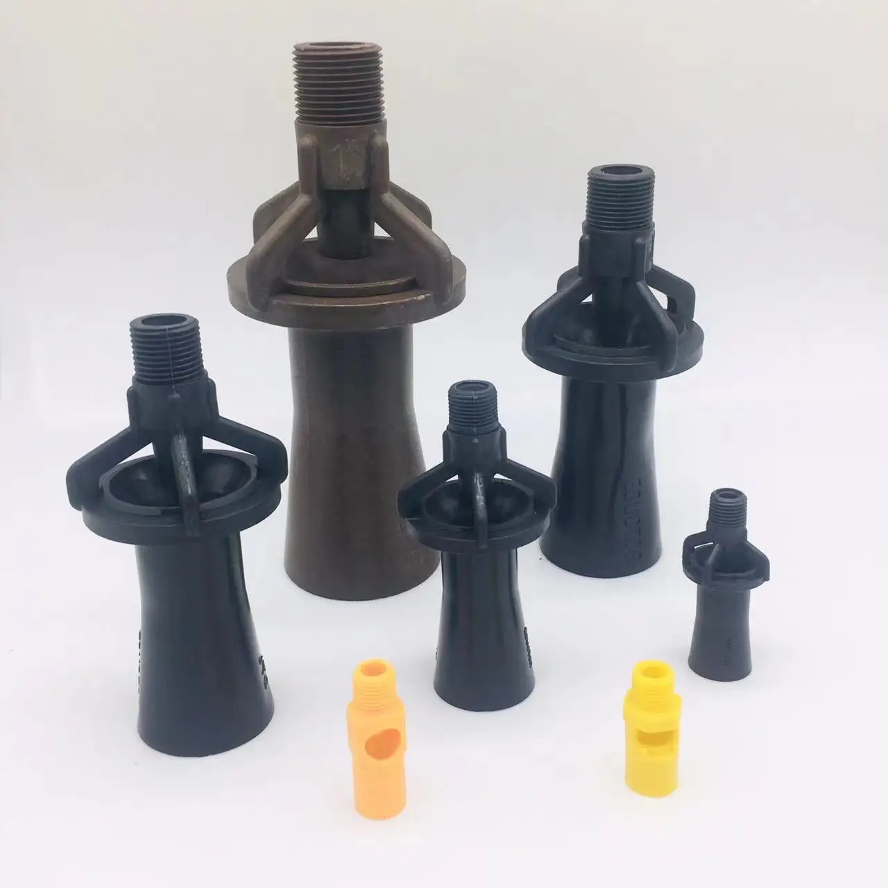 PP Plastic tank mixing eductor with 1/4 inch 3/8inch 1/2inch 1inch 1-1/4 inch 1-1/2inch 2 inch thread