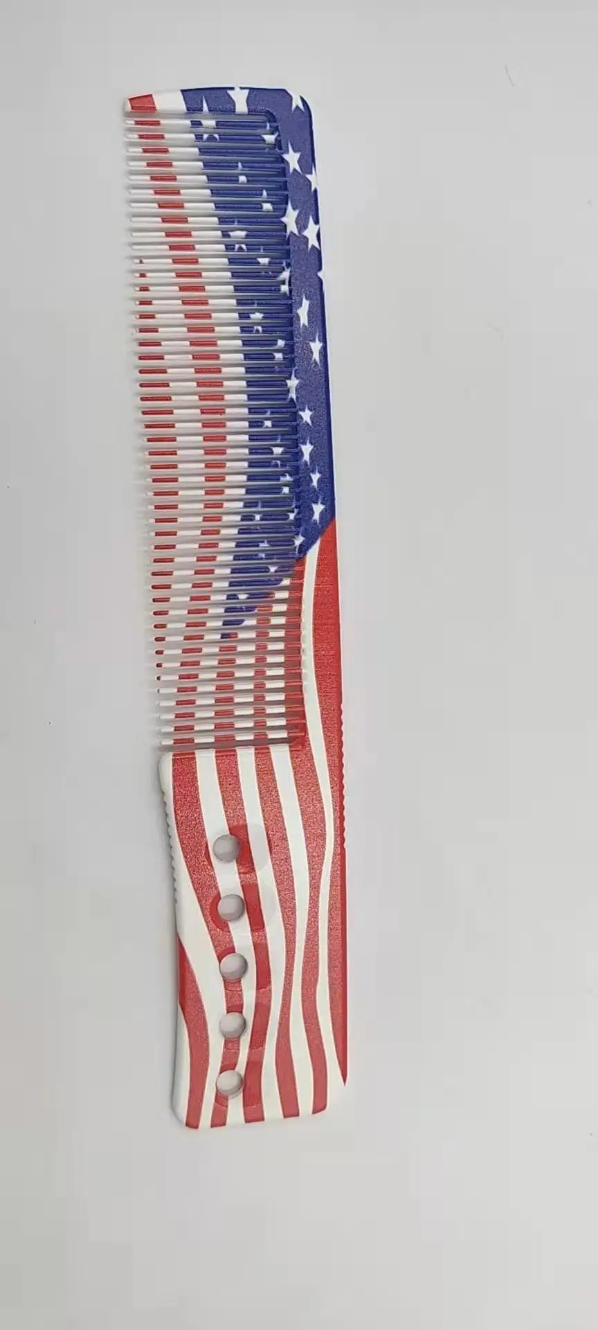 American National Flag High Quality Hair Care And Maintenance Hair brush Detangling Comb