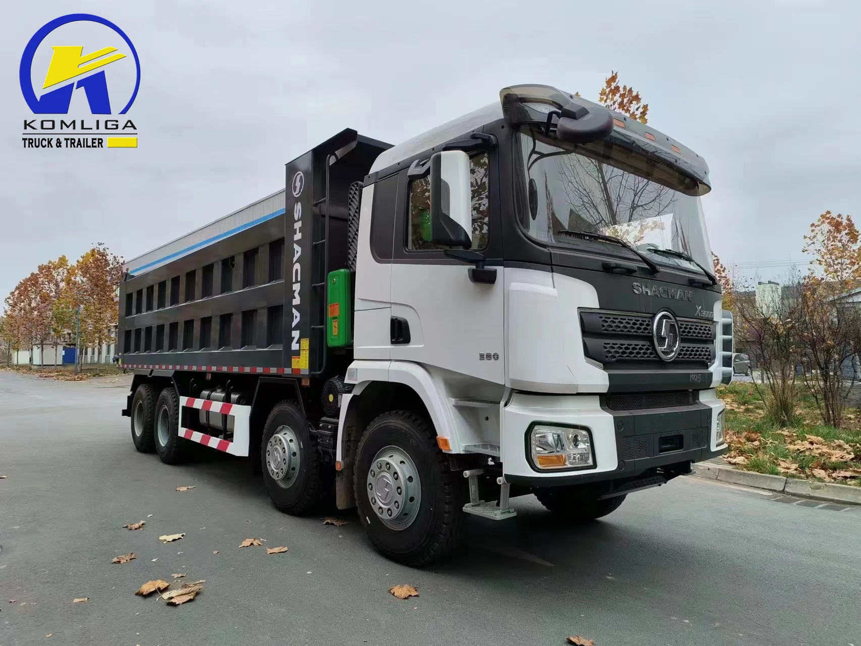 Shacman New 8x4 12Wheels dump truck 380hp Shakman used tipper truck 40 50Tons heavy mining construction transport truck
