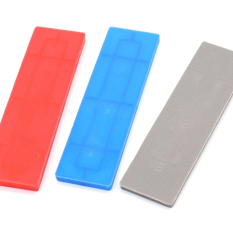 custom Different Color rectangle Plastic Horseshoe Shims For Ceramic Wall Floor Tile