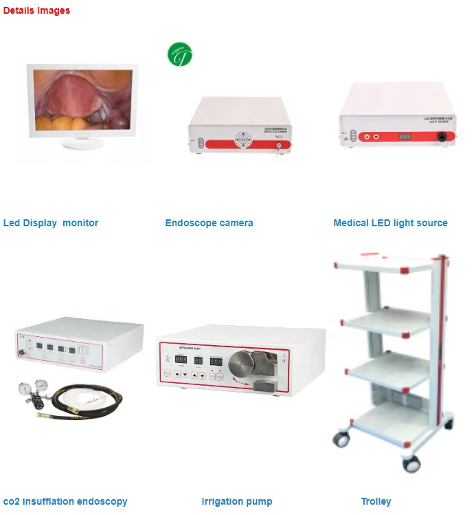 Medical Endoscope System 3D Laparoscopy Set Endoscopic Camera System Laparoscopic Tower