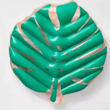 Фабрика, на заказ, новейшие забавные прочные детские игрушки для игры в воду, надувные листики для бассейна