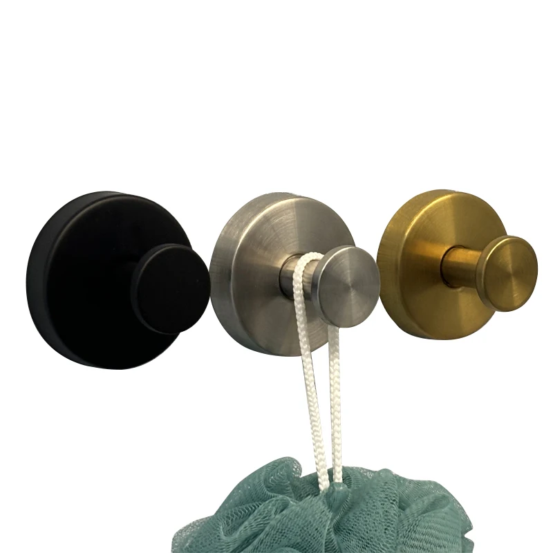 Removable Suction Cup Holder Kitchen Hooks Hanger Bathroom Shower Hook for Razer, Towel, Bath Robe, Coat, Clothes,