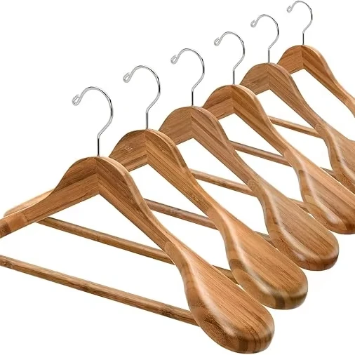 wooden clothes support