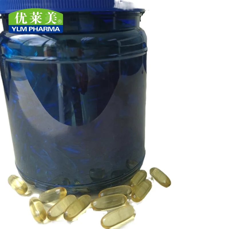 Private brand 500 grain cod liver oil soft capsules healthy brain and improve eyesight  for adult