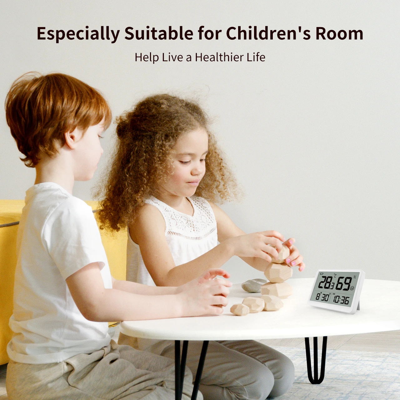 YGH5294 LCD Electronic Temperature Humidity Meter Digital Thermometer Hygrometer Weather Station temperature and humidity sensor